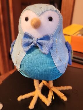 Target Blue Sprout 2017 Bird with Bow Tie
